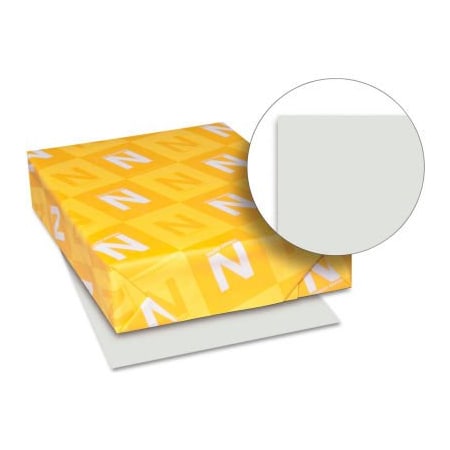 Wausau Neenah Paper Exact Index Card Stock 49591, 110 lbs, 8-1/2" x 11", Gray, 250/Pack 49591